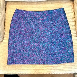Roseate blue/purple miniskirt